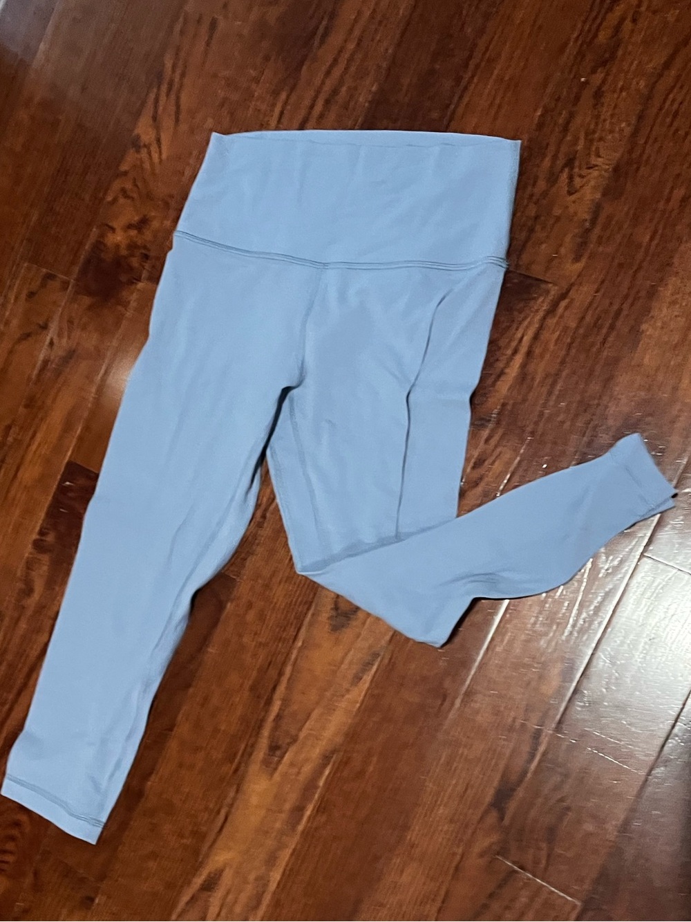 Lululemon high waisted blue leggings